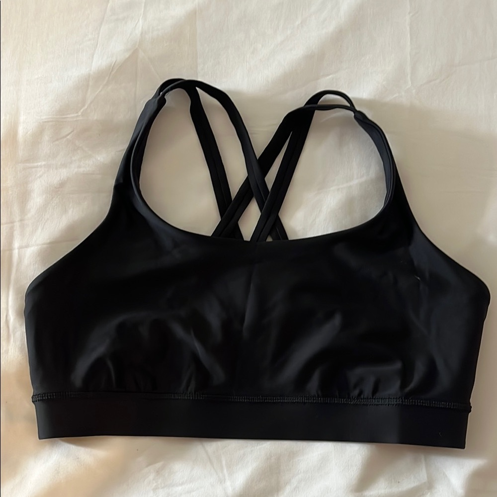 Lulu Lemon Black Sports Bra